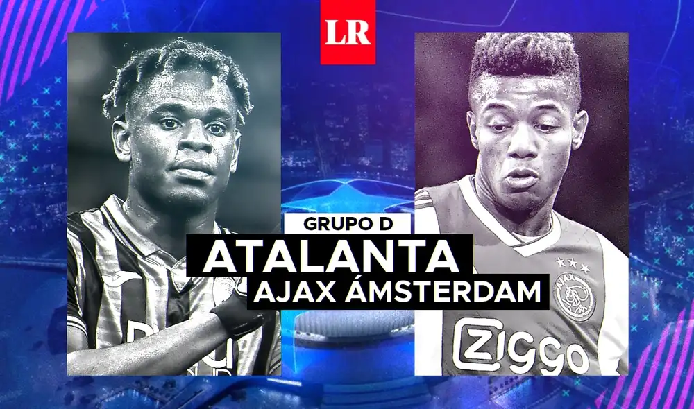 Atalanta y Ajax Juegan en Bérgamo por la Champions League. Foto: Composición de Gerson Cardoso/La República Atalanta y Ajax Juegan en Bérgamo por la Champions League. Foto: Composición de Gerson Cardoso/La República