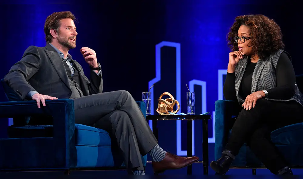 Bradley Cooper y Oprah Winfrey
