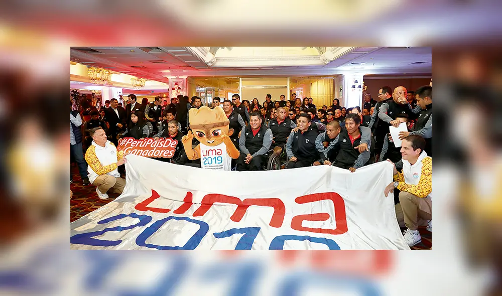 Marca Perú. Aquí parte de la delegación nacional que competirá en los Parapanamericanos. Marca Perú. Aquí parte de la delegación nacional que competirá en los Parapanamericanos.