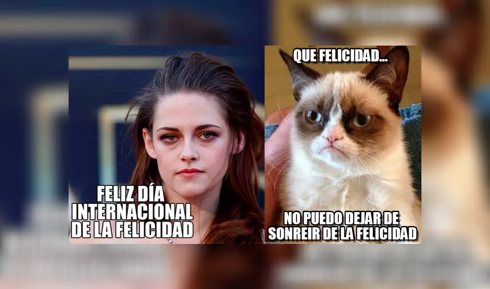 Facebook: usuarios crean memes por el Día de la Felicidad y aquí te mostramos los mejores [FOTOS]