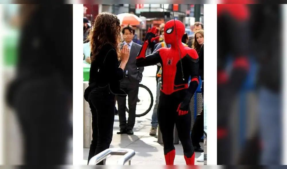 'Spiderman: Lejos de casa': filtran video del rodaje y revelan un nuevo traje