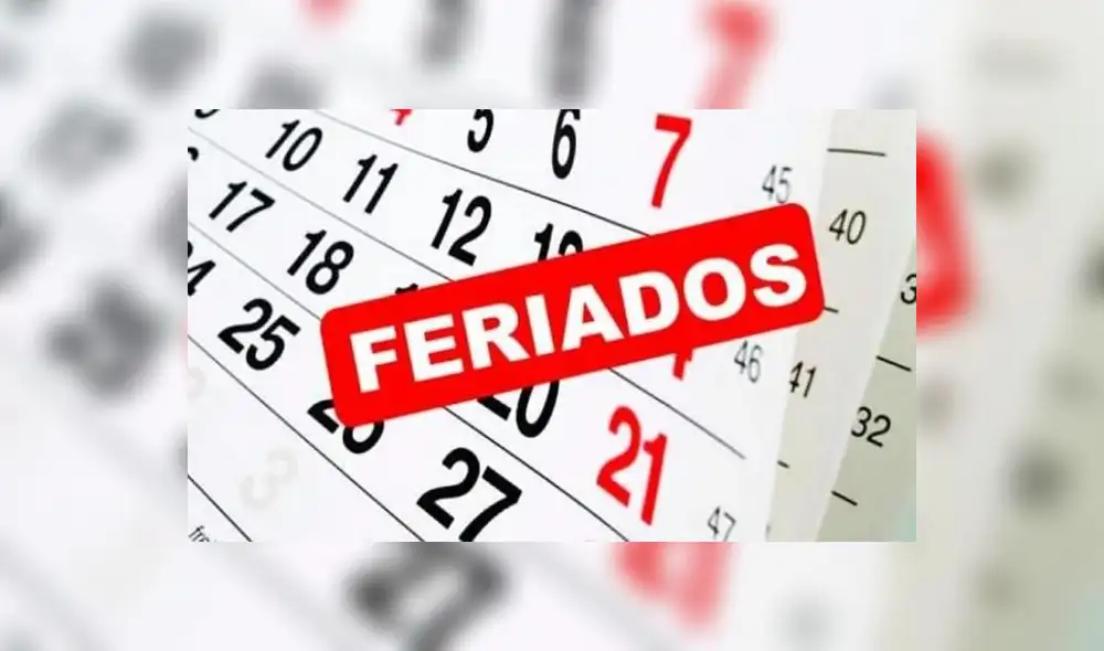 ¡Atención! Habrá feriado largo del 1 al 4 de noviembre