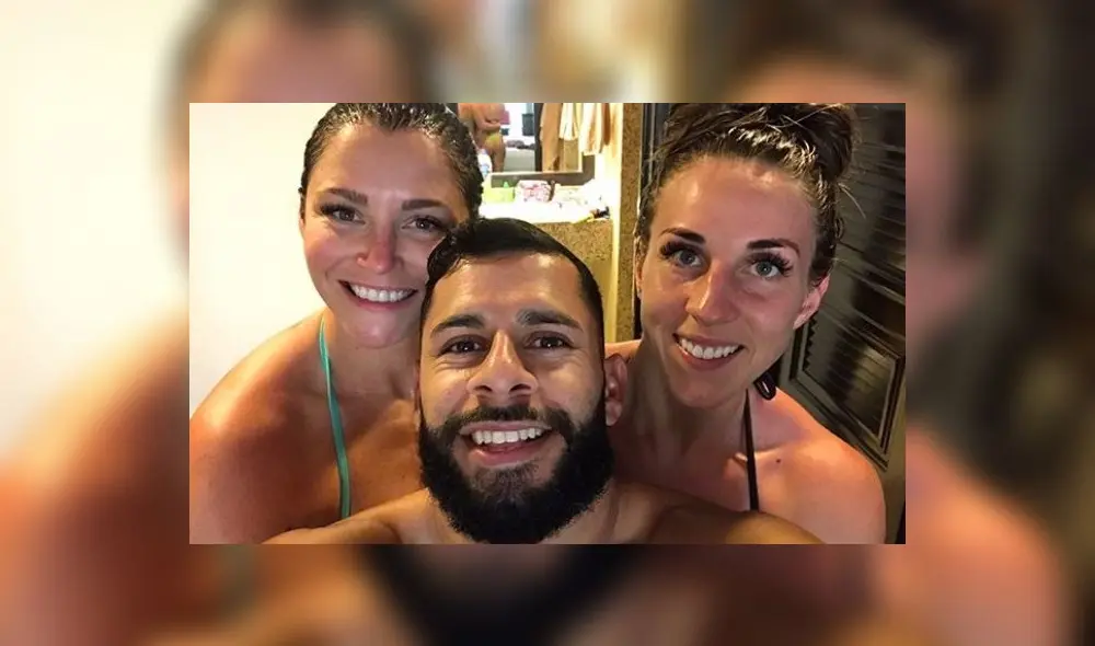 Mary y Leo Barillas son una pareja de esposos que se enamoró de una mujer. Foto: Instagram.