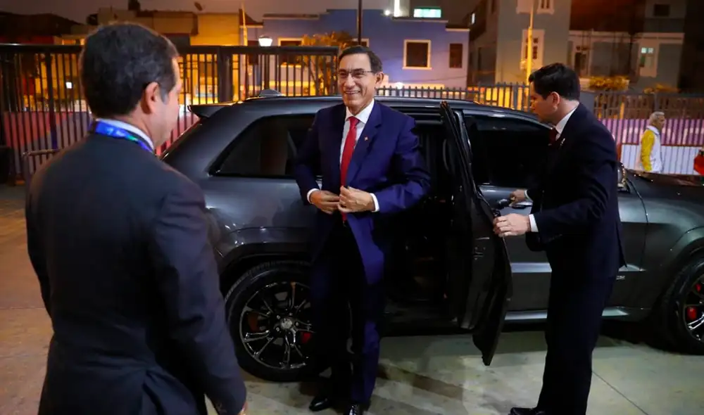 Vizcarra en ceremonia de apertura Lima 2019. Foto: Presidencia.