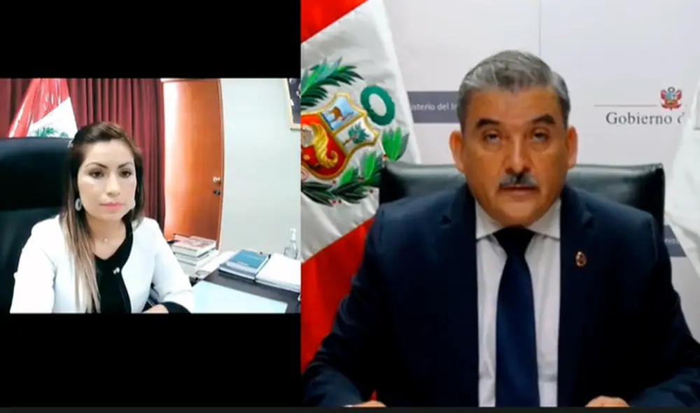 Cluber Aliaga anunció ante la Comisión de Justicia que tomarán medidas para mejorar la protección policial. Foto: captura Congreso Cluber Aliaga anunció ante la Comisión de Justicia que tomarán medidas para mejorar la protección policial. Foto: captura Congreso