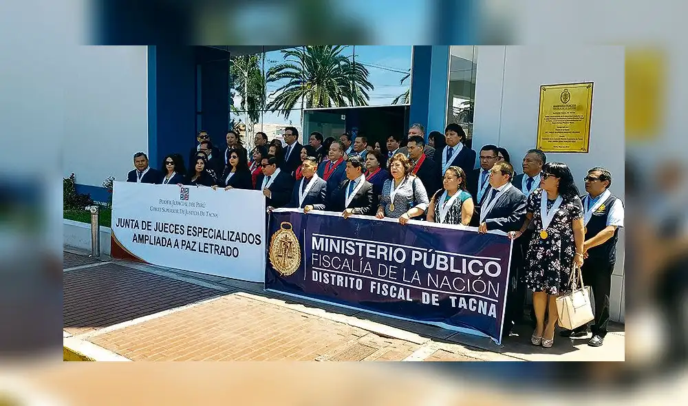 Plantón de magistrados. Plantón de magistrados.