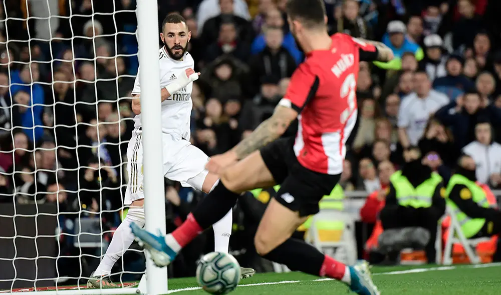 Real Madrid vs Athletic Bilbao por la fecha 18 de la Liga Santander. Foto: AFP Real Madrid vs Athletic Bilbao por la fecha 18 de la Liga Santander. Foto: AFP