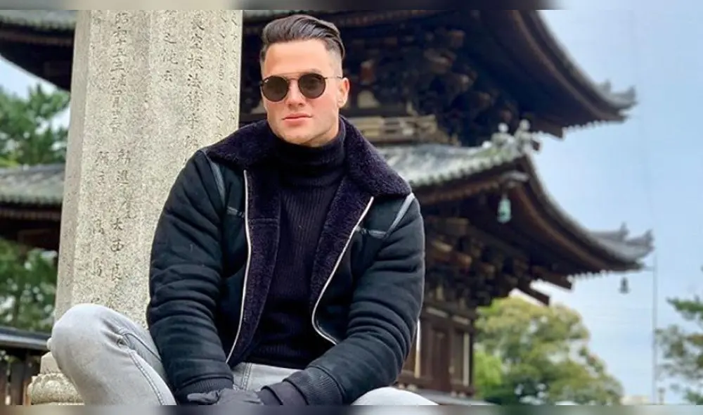 Fabio Agostini es blanco de críticas por ponerse la bandera peruana en parte íntima