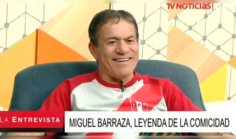 El veterano actor Miguel 'El chato' Barraza dejó en claro que su hijo Roberto será su heredero artístico.