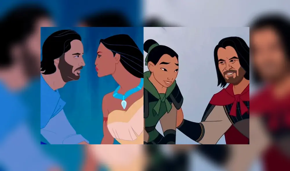 Keanu Reeves se convierte en el príncipe de La Sirenita, La Cenicienta y otros clásicos de Disney