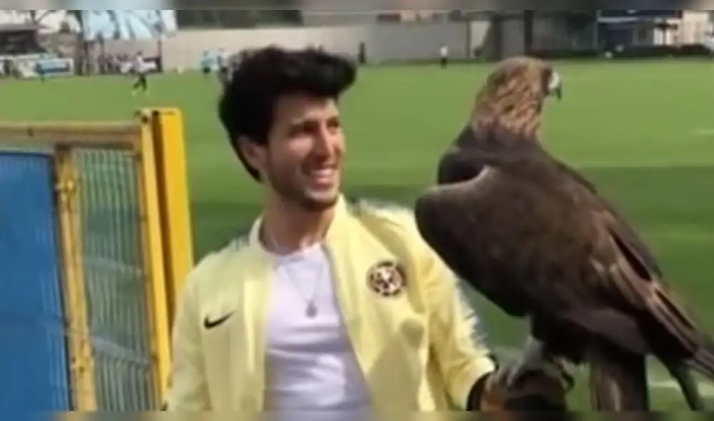 Águila ataca en la cabeza a Sebastián Yatra en sesión de fotos [VIDEO]