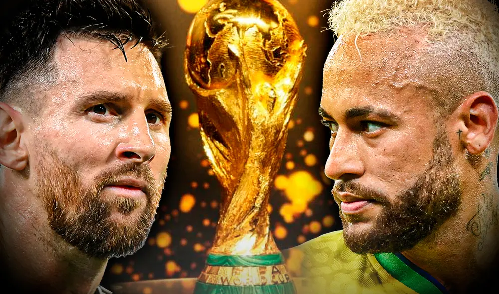 Argentina y Brasil son las únicas selecciones sudamericanas clasificadas a los cuartos de final de Qatar 2022. Foto: composición Gerson Cardoso/GLR Argentina y Brasil son las únicas selecciones sudamericanas clasificadas a los cuartos de final de Qatar 2022. Foto: composición Gerson Cardoso/GLR