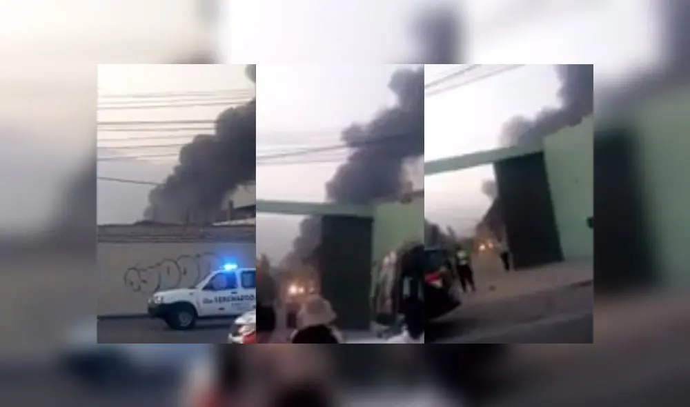 Bomberos de Salamanca acudieron para atender el siniestro. (Foto: Capturas de video / Canal N) Bomberos de Salamanca acudieron para atender el siniestro. (Foto: Capturas de video / Canal N)