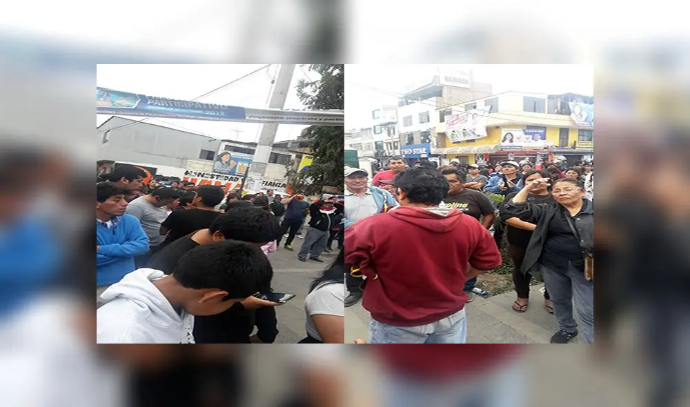 Elecciones 2018: protestas por resultados en la alcaldía de Lurín