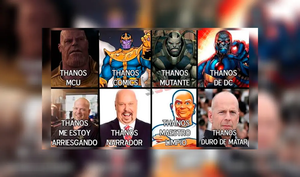 Avengers Endgame: mira los mejores memes de todas las películas de Los Vengadores 