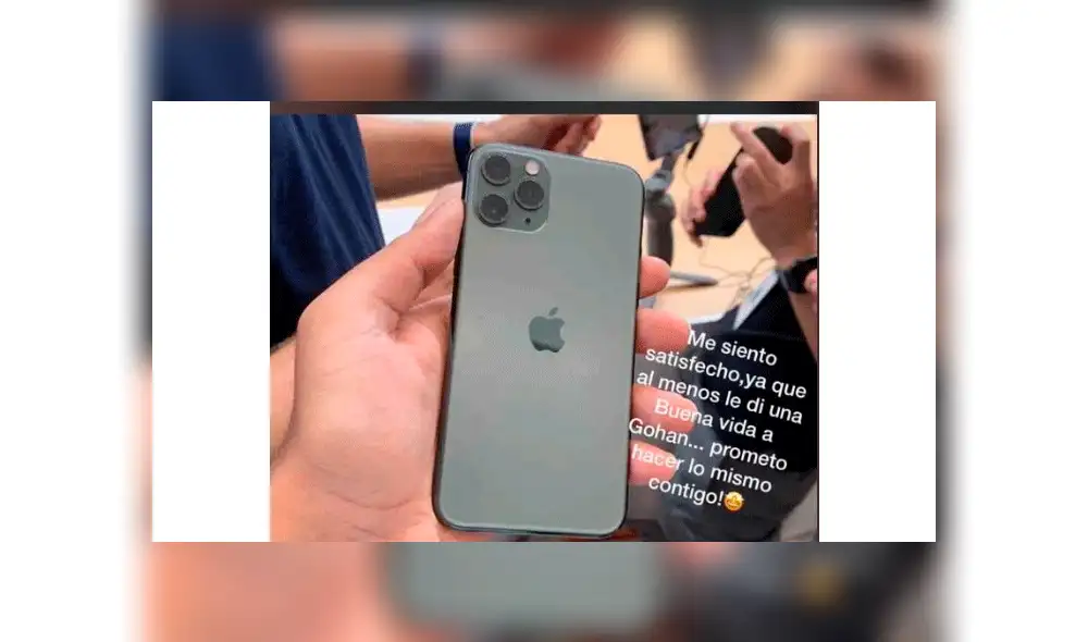 Joven es criticado por intercambiar a su mascota para conseguir un iPhone 11 [FOTOS]