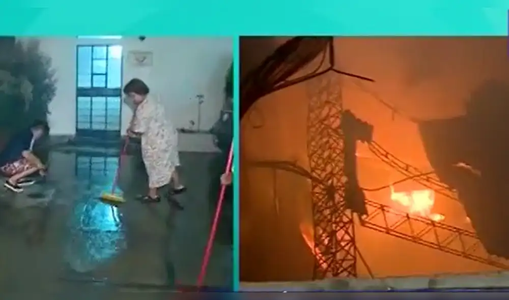 San Miguel: incendio se registró en laboratorio de productos químicos