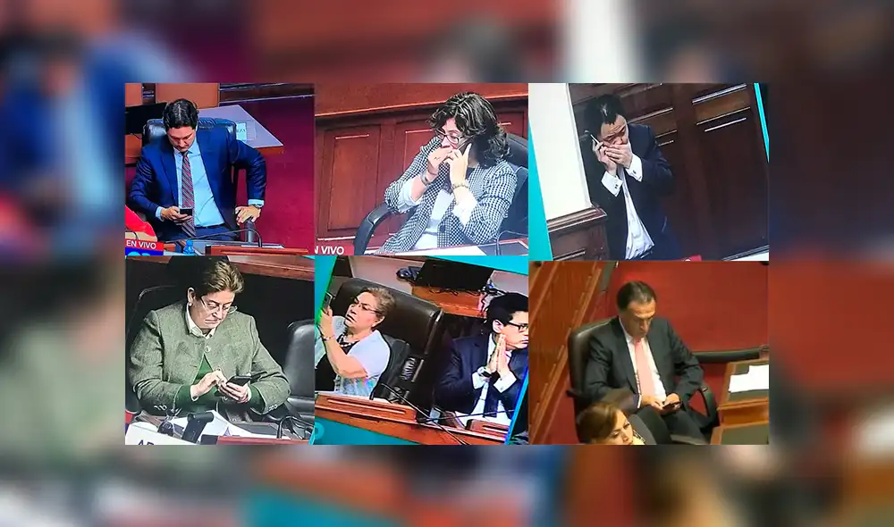 En Facebook, critican contra congresistas por chatear en ponencia de Alberto Borea En Facebook, critican contra congresistas por chatear en ponencia de Alberto Borea