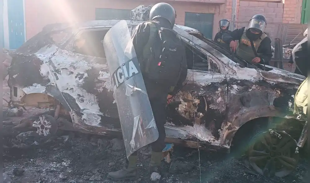 El Ministerio del Interior informó que el suboficial de tercera PNP Ronald Villasante Toque logró sobrevivir al ataque. Foto: Difusión El Ministerio del Interior informó que el suboficial de tercera PNP Ronald Villasante Toque logró sobrevivir al ataque. Foto: Difusión