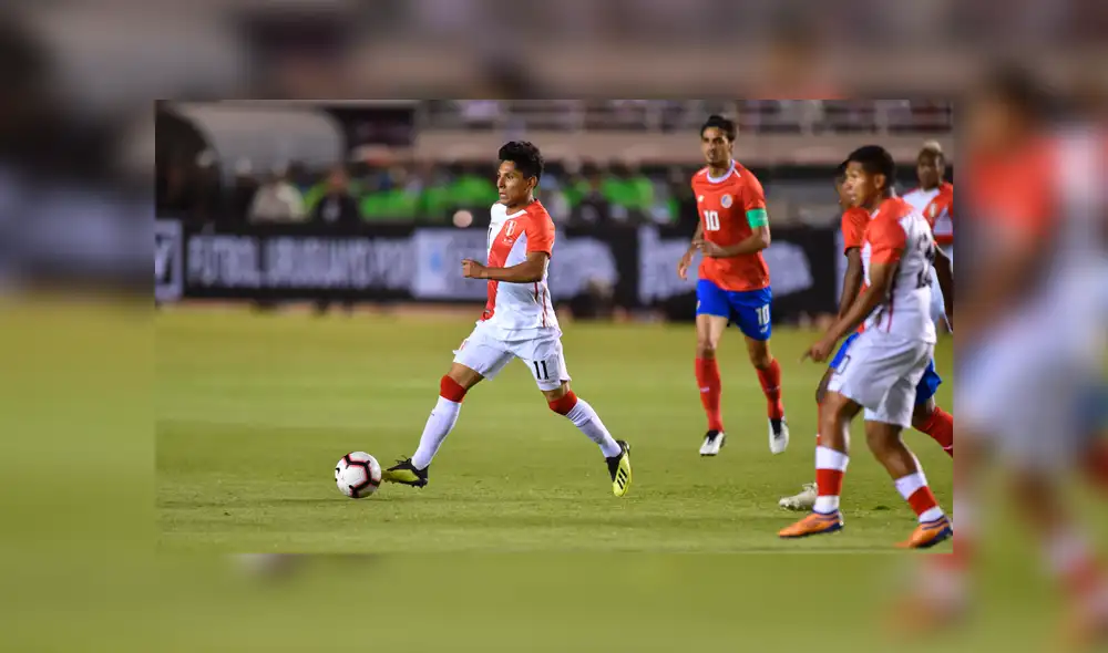 Perú venció 1-0 a Costa Rica en su primer amistoso previo a la Copa América
