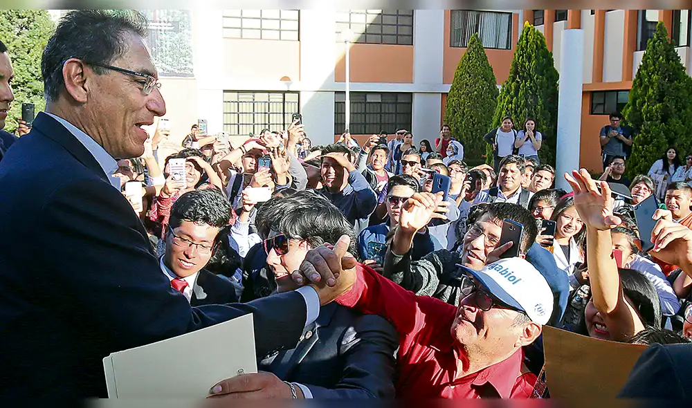 Vizcarra: Compromiso para aprobar reformas es con el país Vizcarra: Compromiso para aprobar reformas es con el país