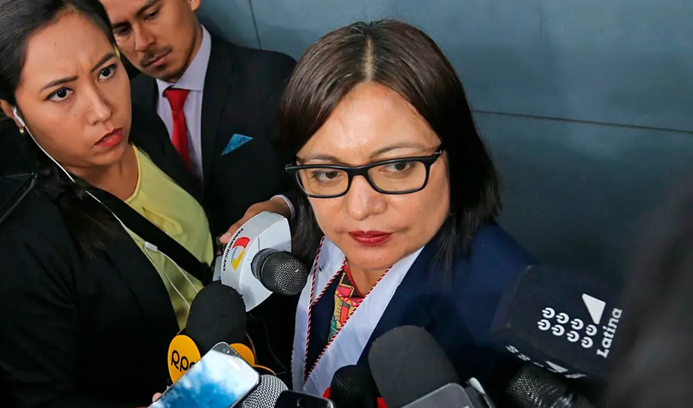 Fiscal Norma Mori. Foto: Andina.