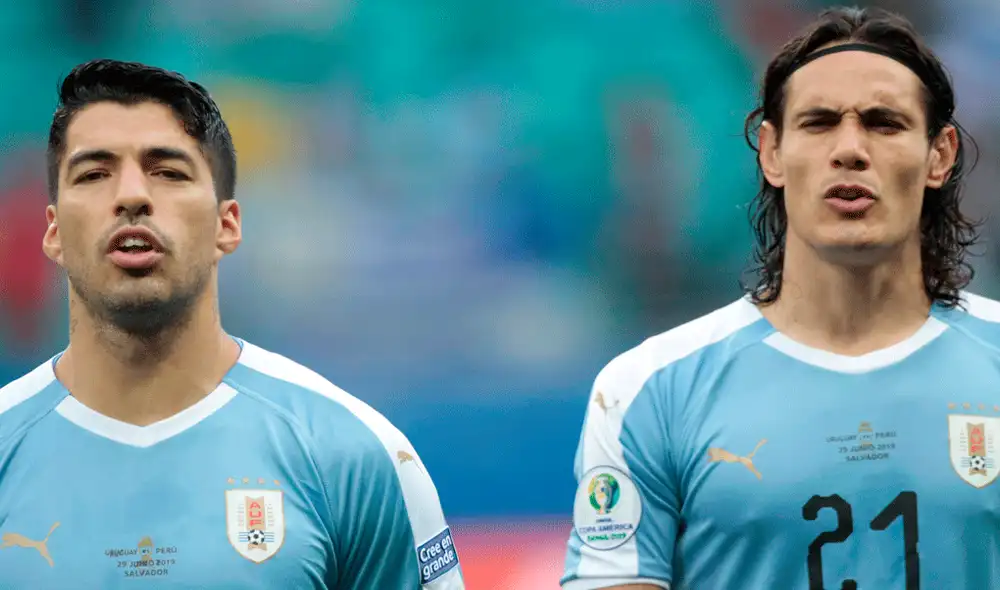 Los atacantes 'charrúas' se pierden los duelos ante la Blanquirroja. Créditos: EFE Los atacantes 'charrúas' se pierden los duelos ante la Blanquirroja. Créditos: EFE