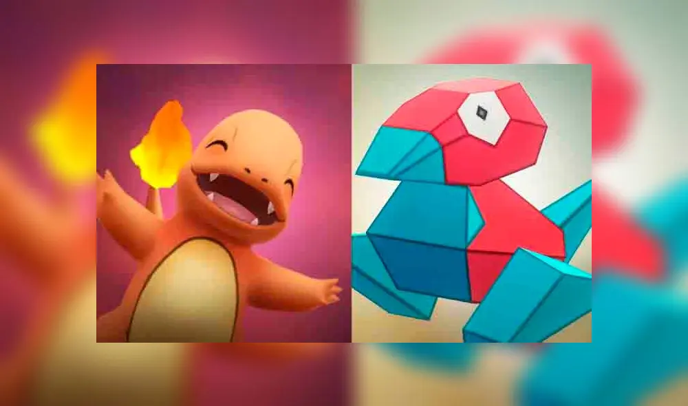 Charmander y Porygon han sido los elegidos por los entrenadores de todo el mundo. (Fotos: Niantic)
