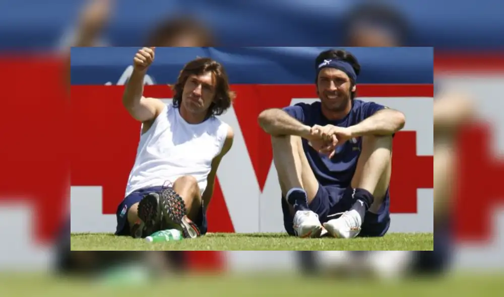 Buffon y Pirlo