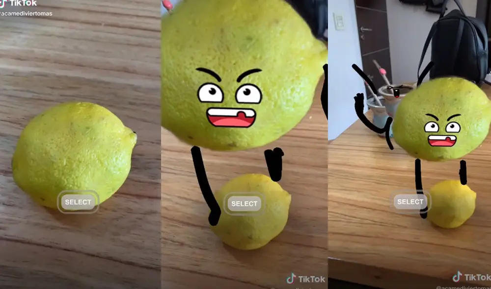 Para usar este efecto debes tener la última versión de la aplicación. Foto: captura de TikTok