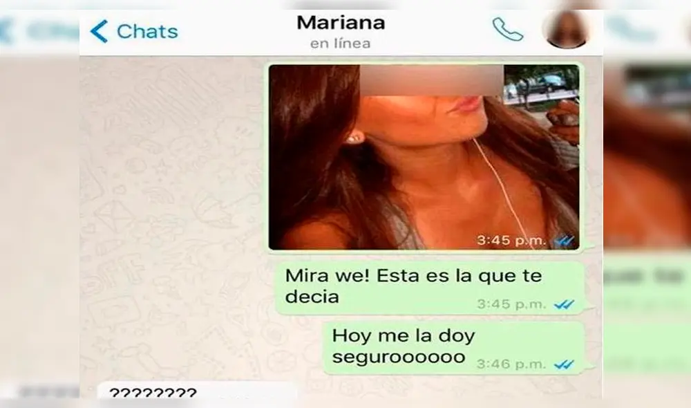 Viral WhatsApp: Envió foto de su otra mujer a su esposa y pasó lo peor