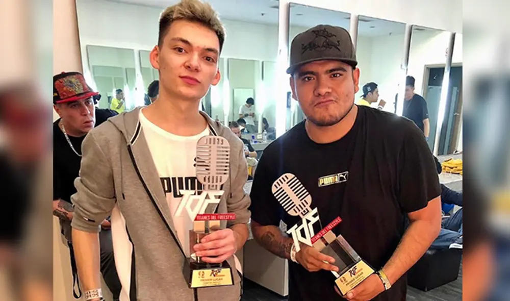 Cacha y Aczino, campeones de Titanes del Freestyle en México. (Foto: Instagram de Cacha) Cacha y Aczino, campeones de Titanes del Freestyle en México. (Foto: Instagram de Cacha)