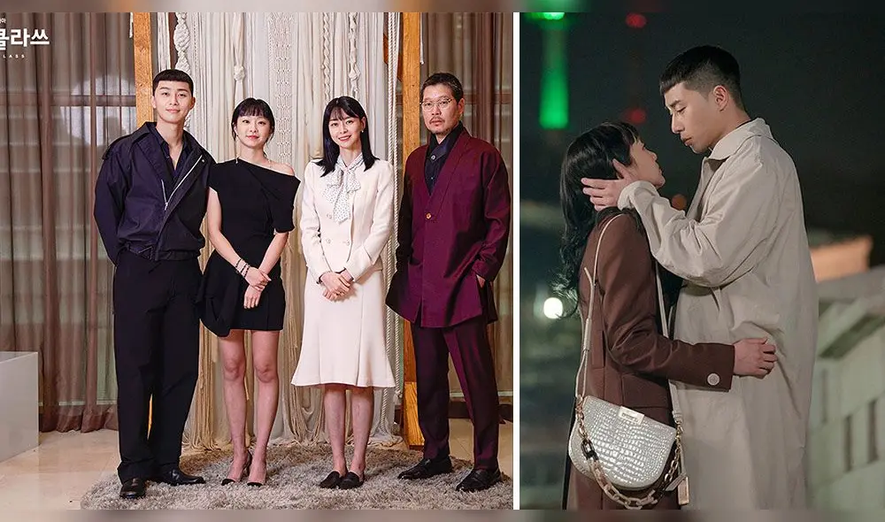 Park Seo Joon junto al elenco de Itaewon Class