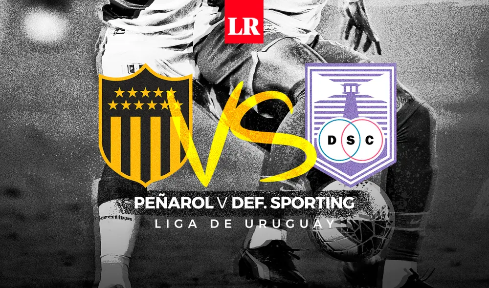 Peñarol se mide con Defensor Sporting en la fecha 2 del Torneo Intermedio. Foto: Composición de Fabrizio Oviedo