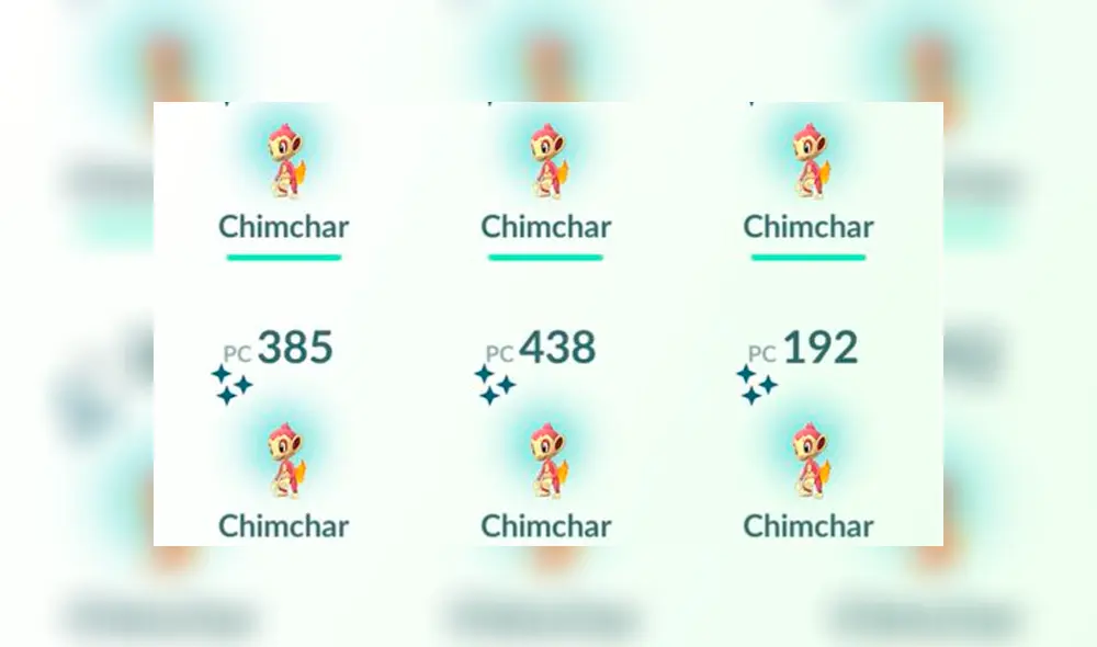 Aprovecha el Community Day para capturar muchos Chimchar y busca uno con IV's perfectos.