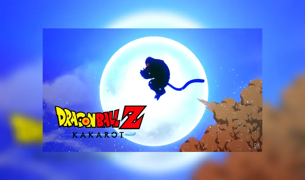 Gohan convertido en Ozaru en Dragon Ball Z Kakarot.