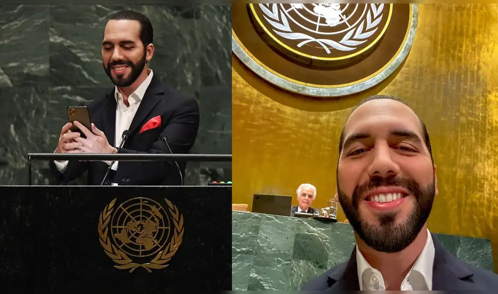 Bukele cuida su imagen y viste elegantemente, aunque con un estilo informal. Foto: AFP. Bukele cuida su imagen y viste elegantemente, aunque con un estilo informal. Foto: AFP.