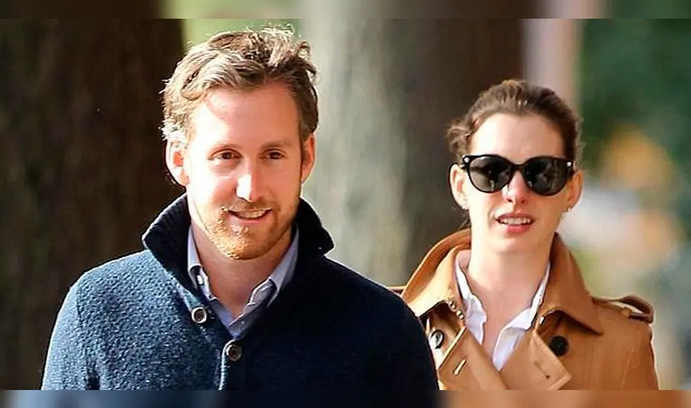 Anne Hathaway reaparece con avanzado estado de gestación