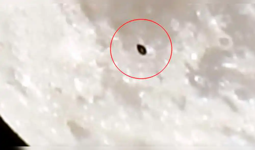 YouTube viral: Astrónomo graba momento exacto en que OVNI pasa frente a la luna a toda velocidad [VIDEO]