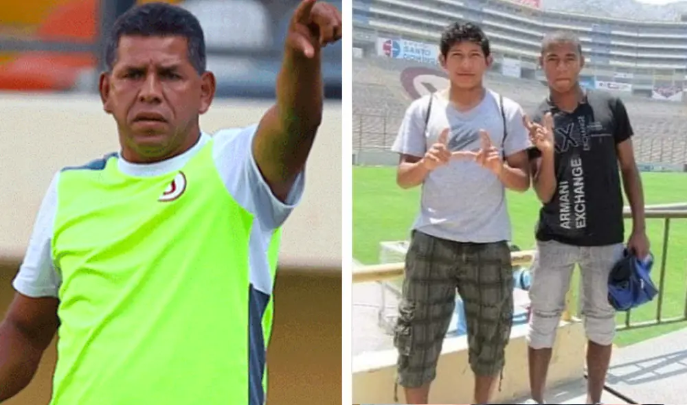 Edison FLORES Y Andy Polo se formaron  Universitario.