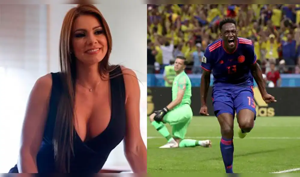 Colombia vs. Polonia: Así celebró Esperanza Gómez el primer triunfo de su país en Rusia 2018 Colombia vs. Polonia: Así celebró Esperanza Gómez el primer triunfo de su país en Rusia 2018