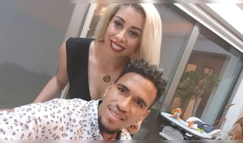 Pedro Gallese y su esposa Claudia Díaz Pedro Gallese y su esposa Claudia Díaz