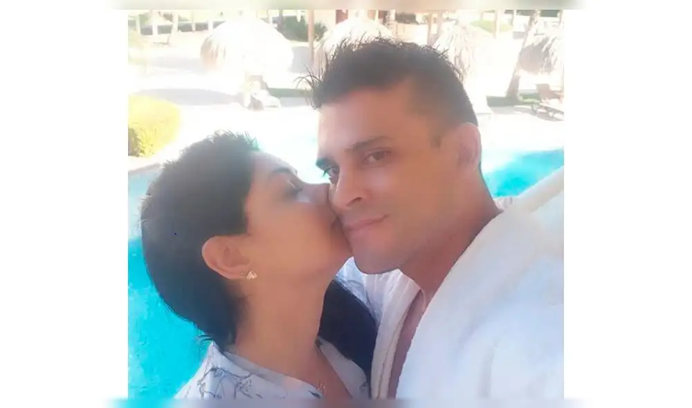 Christian Domínguez  y Pamela Franco Foto: Instagram