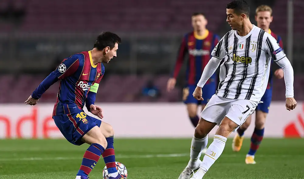 Cristiano Ronaldo y Lionel Messi se volvieron a enfrentar tras más de dos años. Foto: AFP
