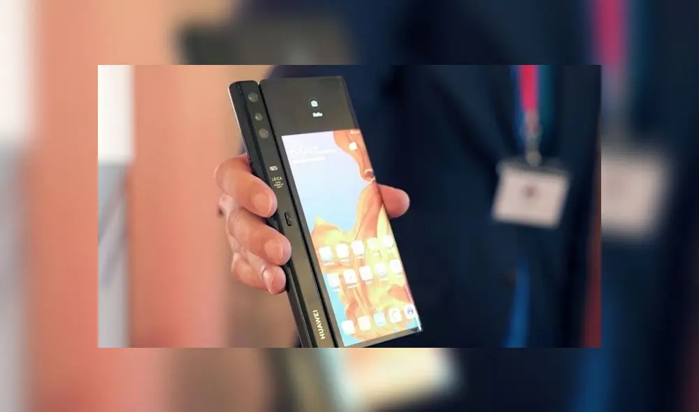 El Huawei Mate X es el primer móvil plegable de la marca china.
