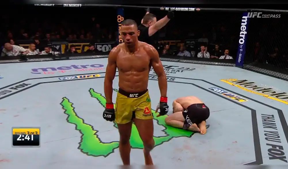 UFC on Fox: Edson Barboza destruyó a Dan Hooker con una lluvia de golpes [VIDEO]