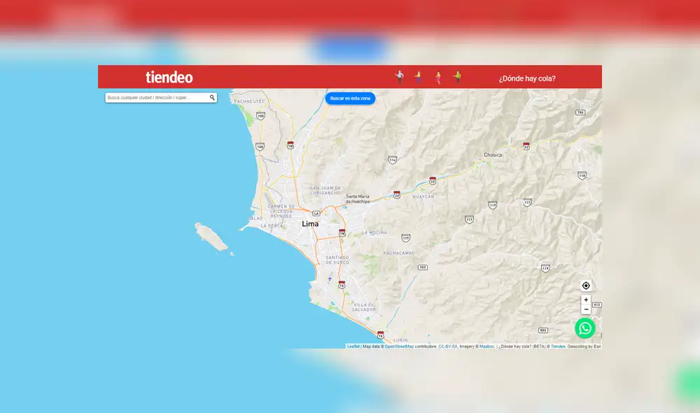 Tiendeo está disponible en versión móvil y web para varios países del mundo.