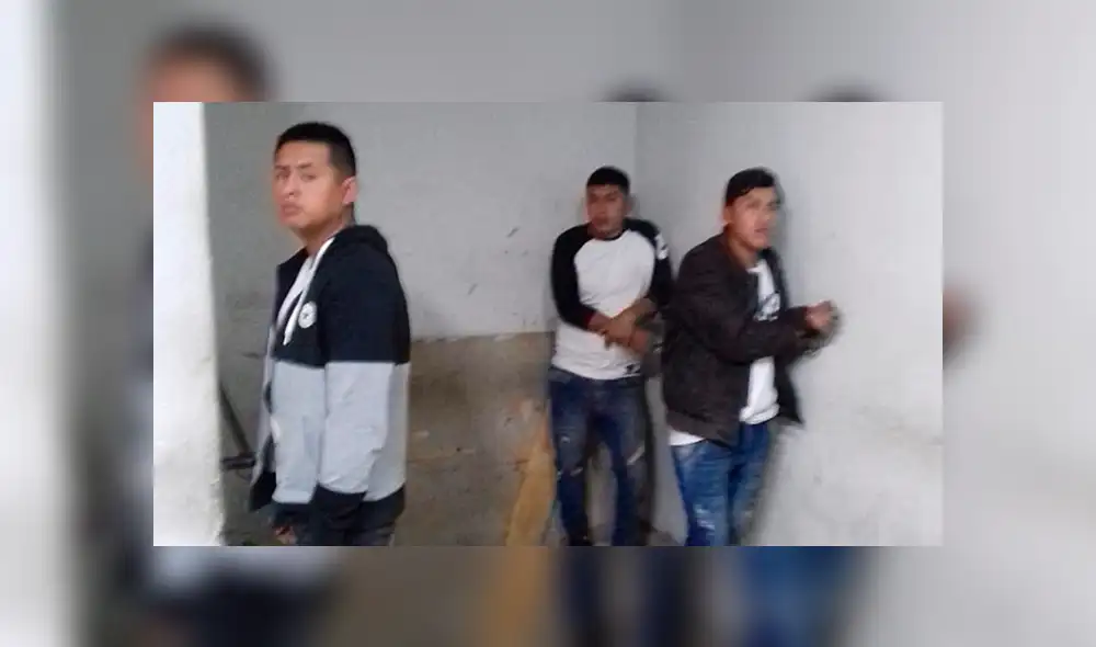SJL: Detienen a policía y a delincuentes por robo de celulares SJL: Detienen a policía y a delincuentes por robo de celulares