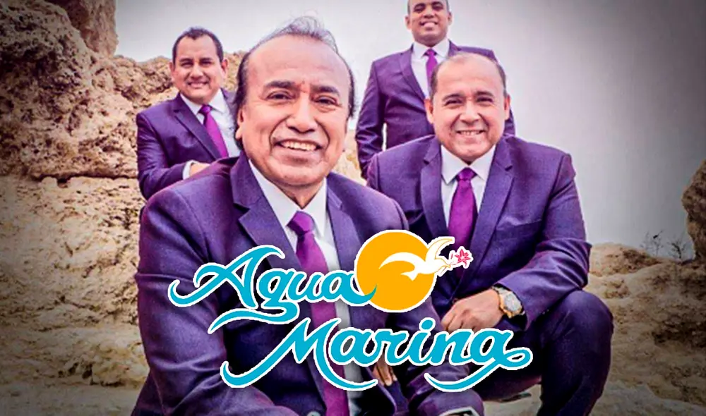 Agua Marina es un grupo originario de la región Piura que tiene más de 40 años de historia. Foto: composición LR/Agua Marina/Facebook