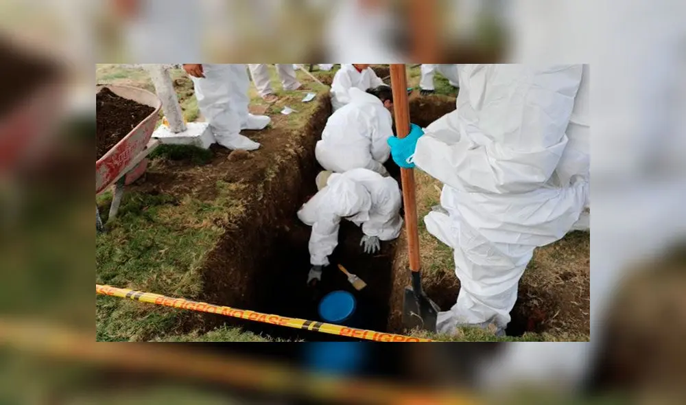 La prospección y exhumación de los cuerpos lo determinará. Foto: JEP La prospección y exhumación de los cuerpos lo determinará. Foto: JEP